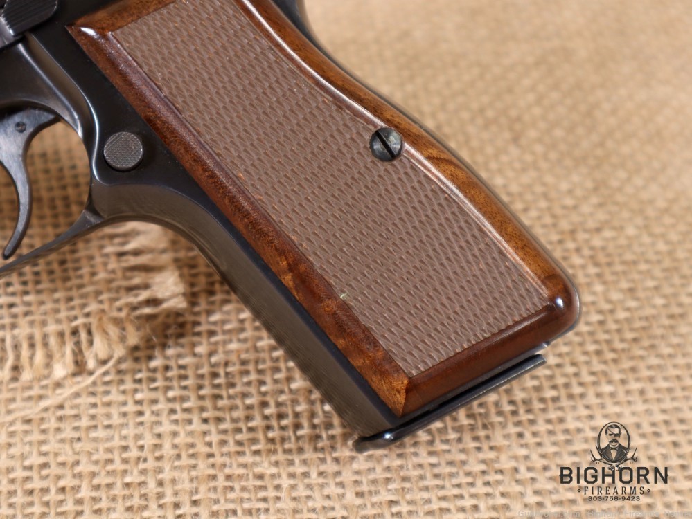 Browning Hi-Power Semi-Auto 9mm Pistol, Belgian Made w/Target Sights PENNY*-img-5