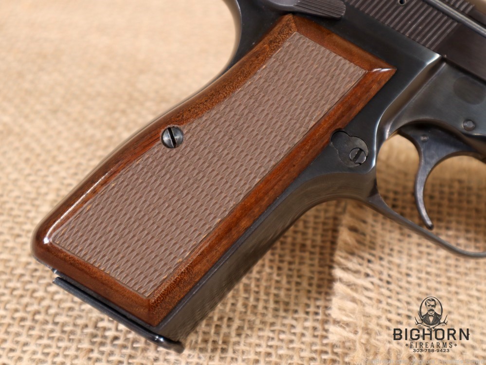 Browning Hi-Power Semi-Auto 9mm Pistol, Belgian Made w/Target Sights PENNY*-img-12