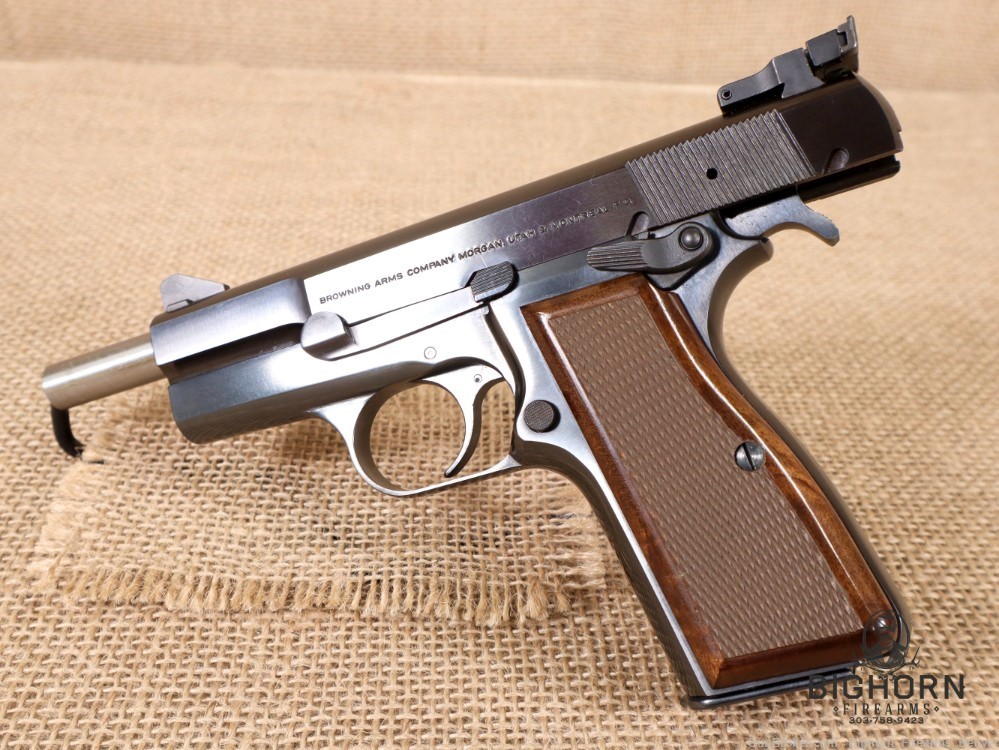 Browning Hi-Power Semi-Auto 9mm Pistol, Belgian Made w/Target Sights PENNY*-img-32