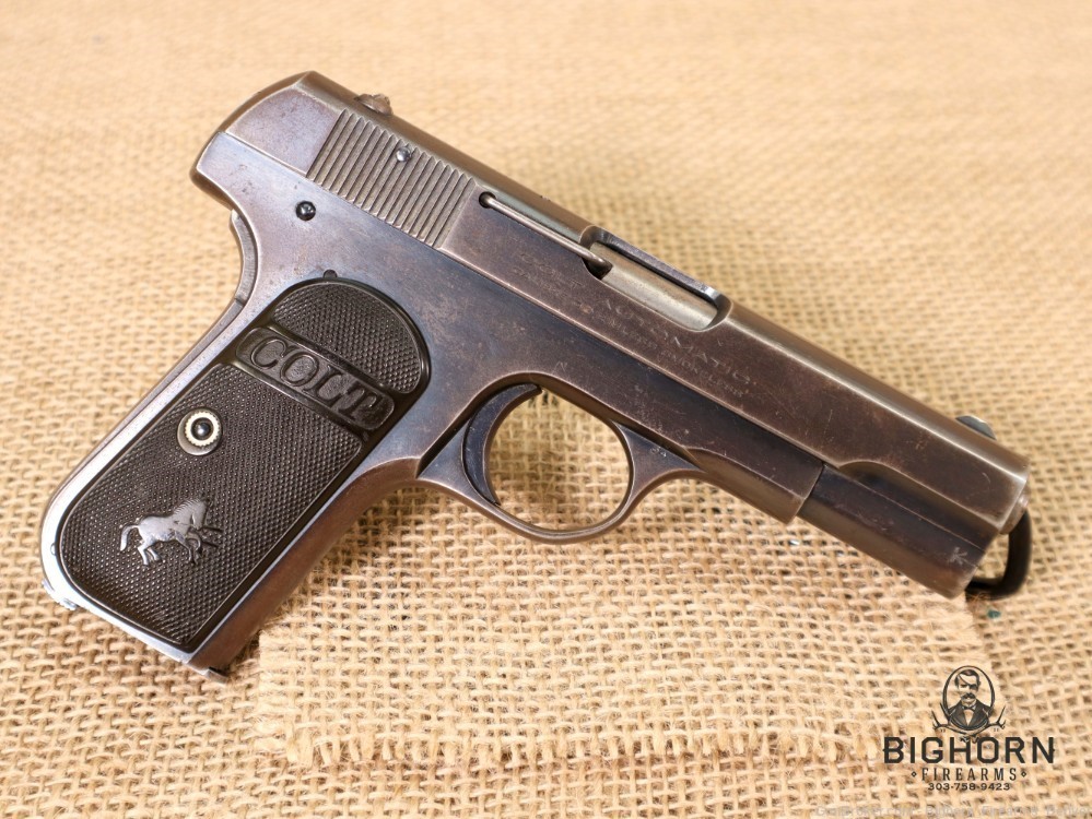 Colt Model 1903 Pocket Hammerless .32 ACP 1923 MFG W/ COLT GRIPS *PENNY*-img-4