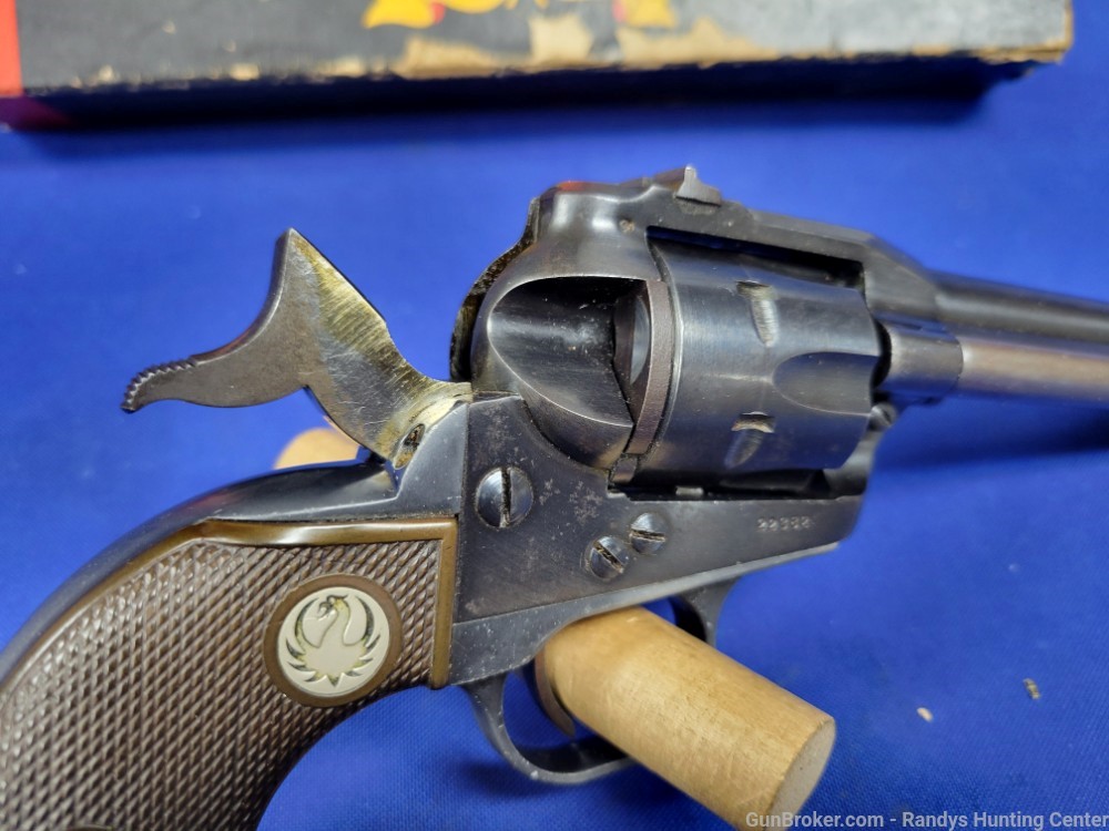 Ruger Single Six .22 LR Three Screw Revolver w/ Original Box mfg. 1955-img-8