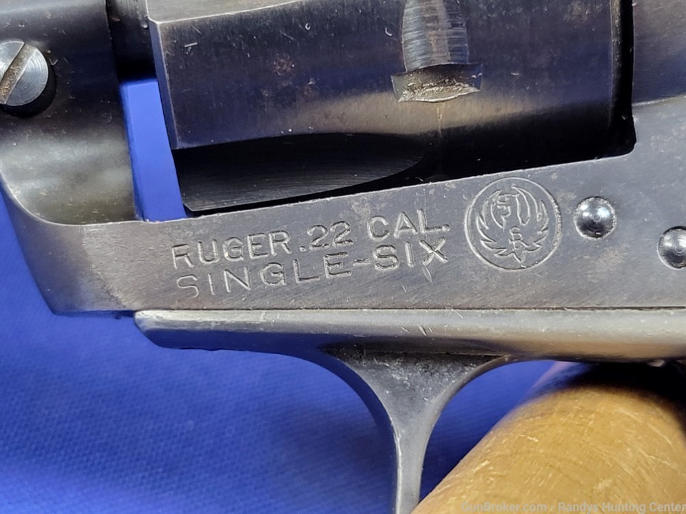 Ruger Single Six .22 LR Three Screw Revolver w/ Original Box mfg. 1955-img-21