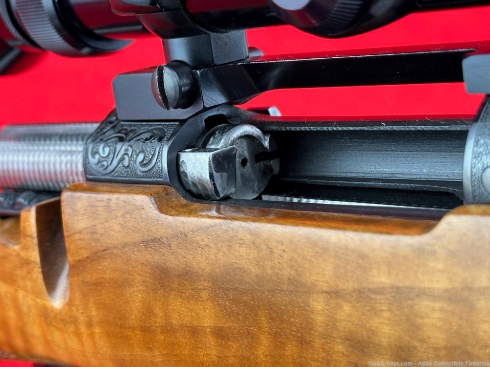 ORIGINAL Jackson Hole Arms Bolt Action Rifle *HAND ENGRAVED - 3 BARREL SET*-img-50