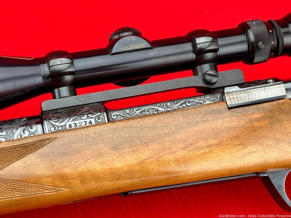 ORIGINAL Jackson Hole Arms Bolt Action Rifle *HAND ENGRAVED - 3 BARREL SET*-img-8