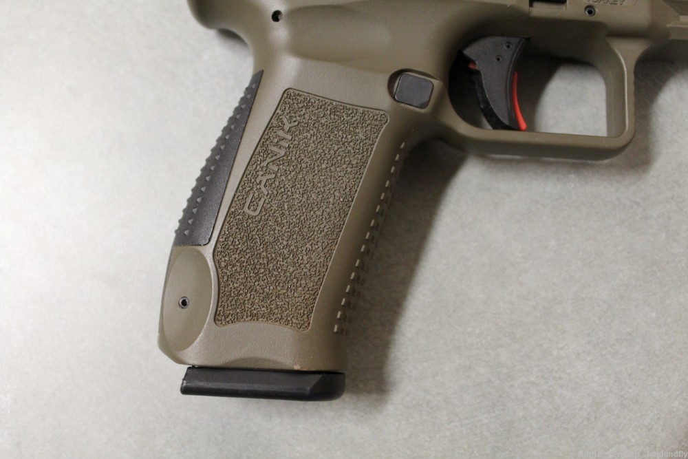 Canik TP9SF in 9mm, OD Green color, like new condition-img-6