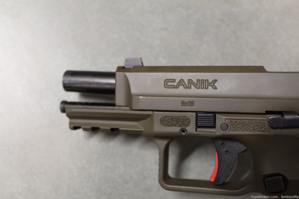 Canik TP9SF in 9mm, OD Green color, like new condition-img-18