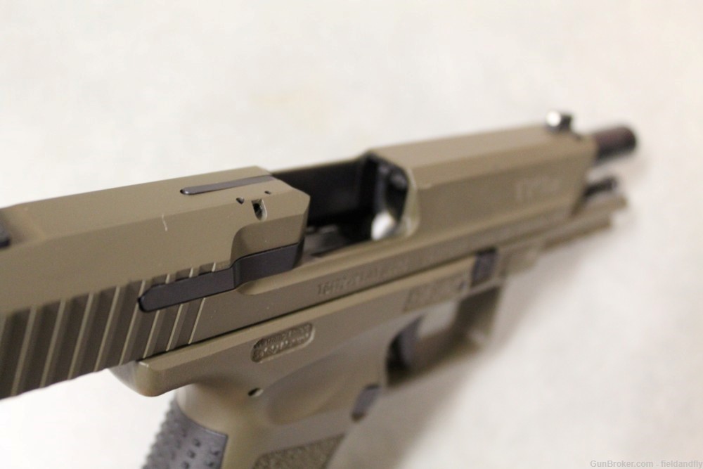 Canik TP9SF in 9mm, OD Green color, like new condition-img-13