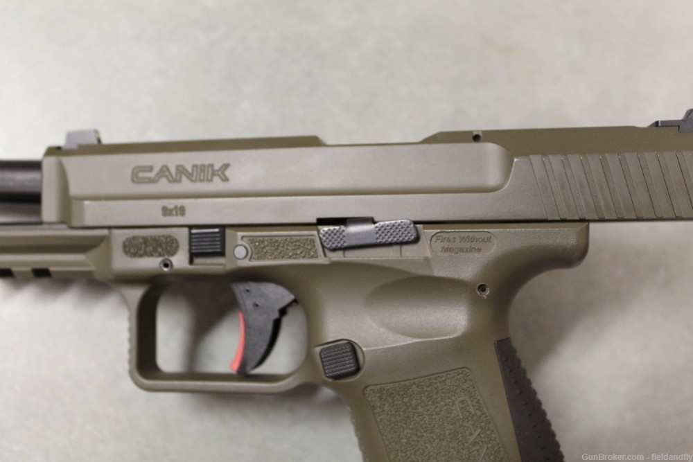 Canik TP9SF in 9mm, OD Green color, like new condition-img-19