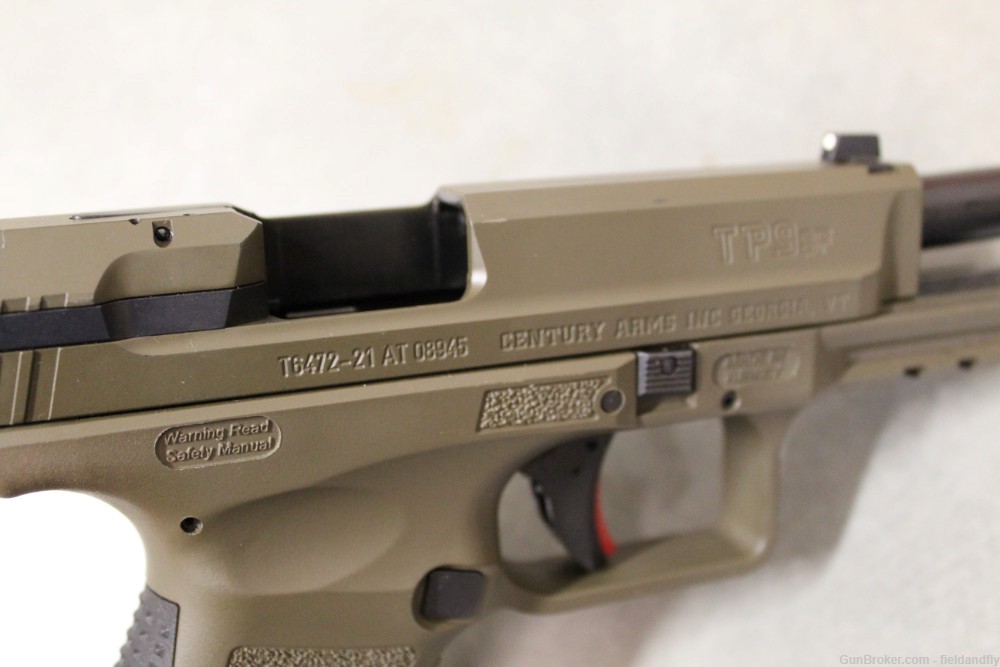 Canik TP9SF in 9mm, OD Green color, like new condition-img-16