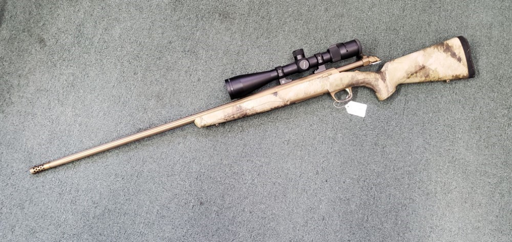 > Browning Bronze/HD X-Bolt LR 6.5 Creedmoor W/ Vortex 6.5-20x50 *EXLNT* -img-4