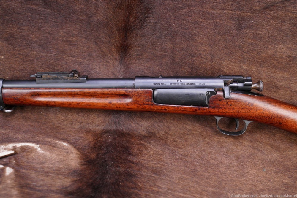 Springfield 1898 Krag Carbine Conversion US .30-40 Bolt Action Rifle Modern-img-9