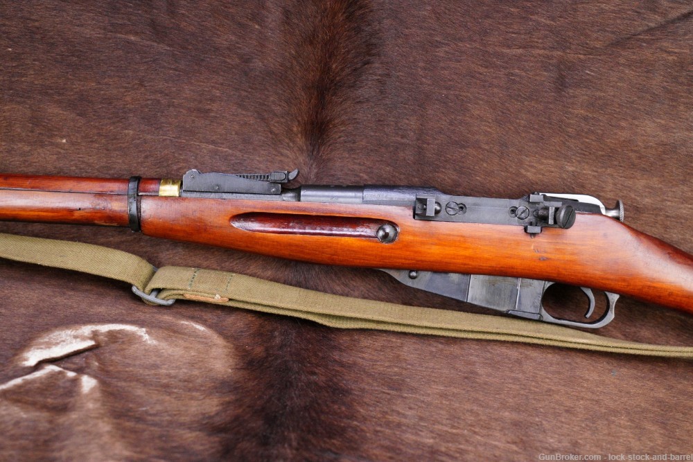 Russian Izhevsk Mosin Nagant 91/30 7.62x54R Matching Bolt Action Rifle C&R-img-9