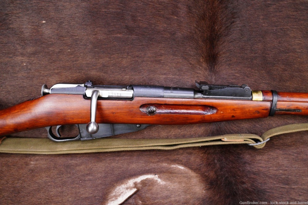 Russian Izhevsk Mosin Nagant 91/30 7.62x54R Matching Bolt Action Rifle C&R-img-4