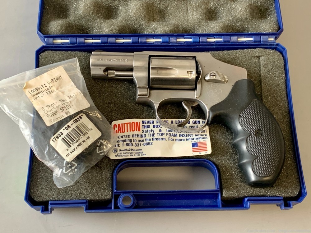 Smith & Wesson Model 640-1 DAO 357 Mag 2-1/8 Inch 5-shot-img-0