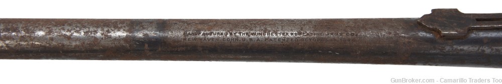 Winchester 1892 BARRELED ACTION 44-40 WCF 20" Saddle Ring Carbine 1914 mfg-img-4