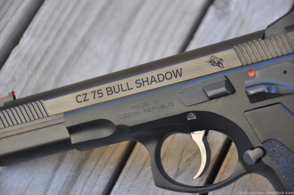 CZ Custom CZ75 Bull Shadow 9mm w/ 3x Mags, Box-img-2