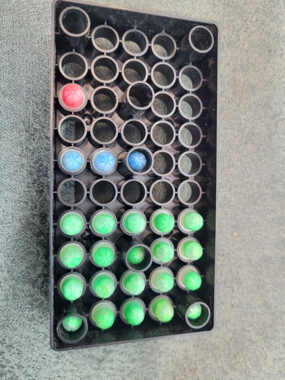 Simunition Marking Cartridges 9mm 20 Green, 3 Blue, 1 Red-img-2