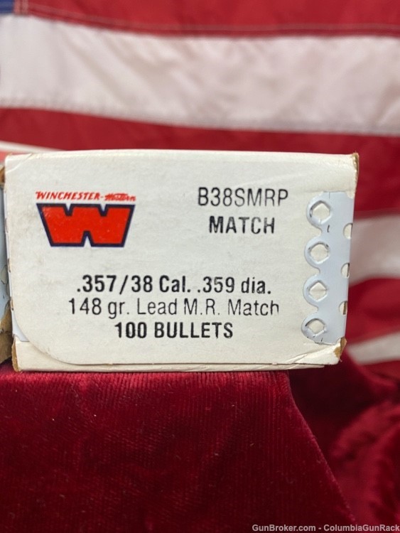 Winchester Western 357 38 Lead Wadcutter Bullets 500 pack Penny Auction!-img-4