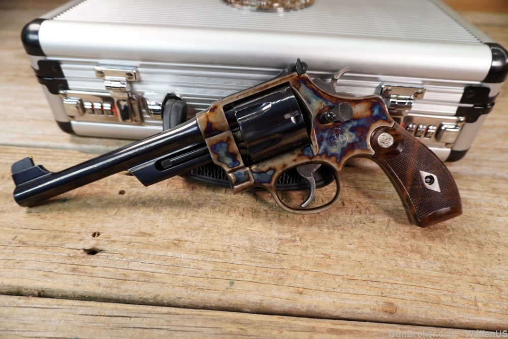 S&W Model 24-5 COLOR CASE hardened Performance Center Lew Horton MUST SEE-img-37