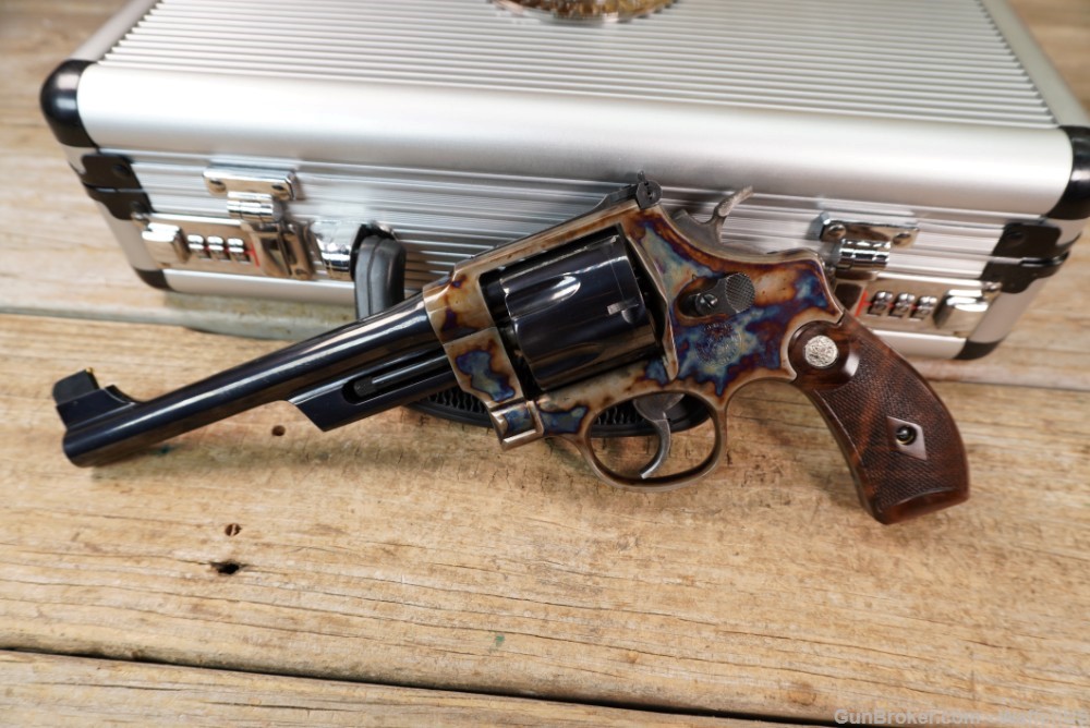 S&W Model 24-5 COLOR CASE hardened Performance Center Lew Horton MUST SEE-img-36