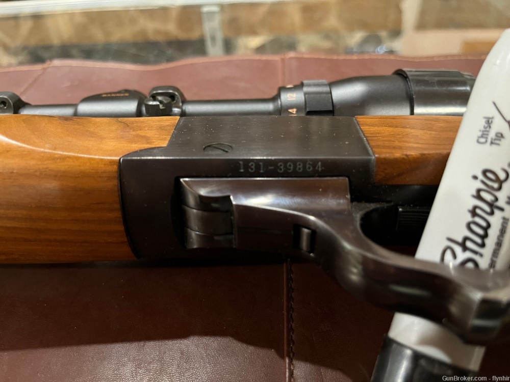 Stunning Ruger #1 (1978) in 220 Swift with Banner 6x18 wide angle scope-img-6