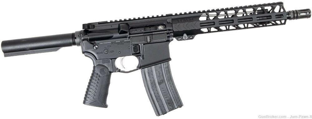 BATTLE ARMS DEVELOPMENT WORKHORSE 5.56mm AR15 10½" SEMI-AUTO DEFENSE PISTOL-img-1