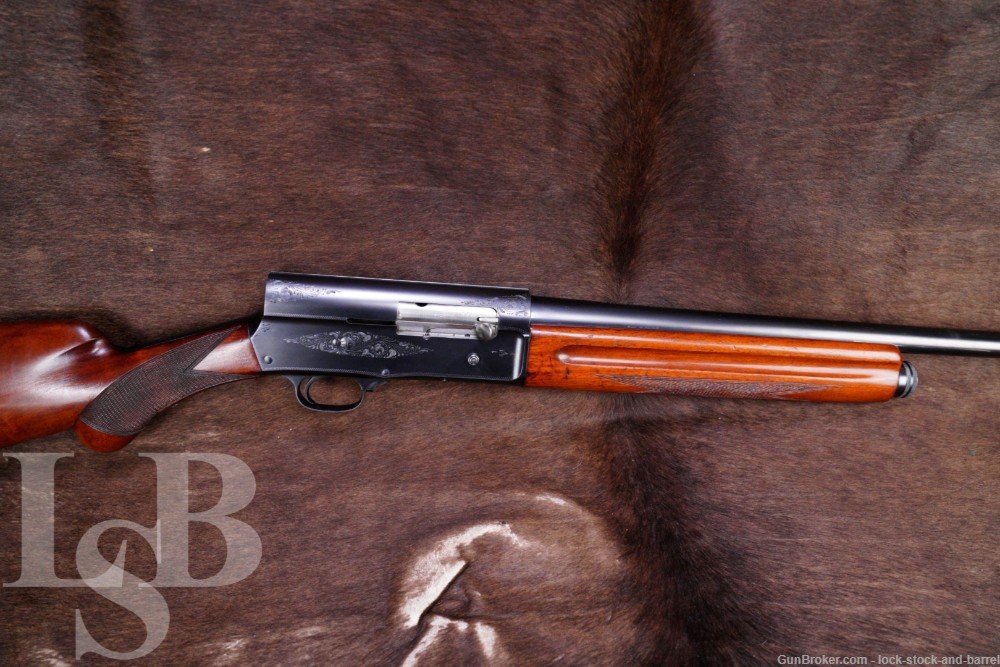 Browning FN Belgian Auto-5 A-5 12 GA Poly Choke Semi-Auto Shotgun, 1946 C&R-img-0