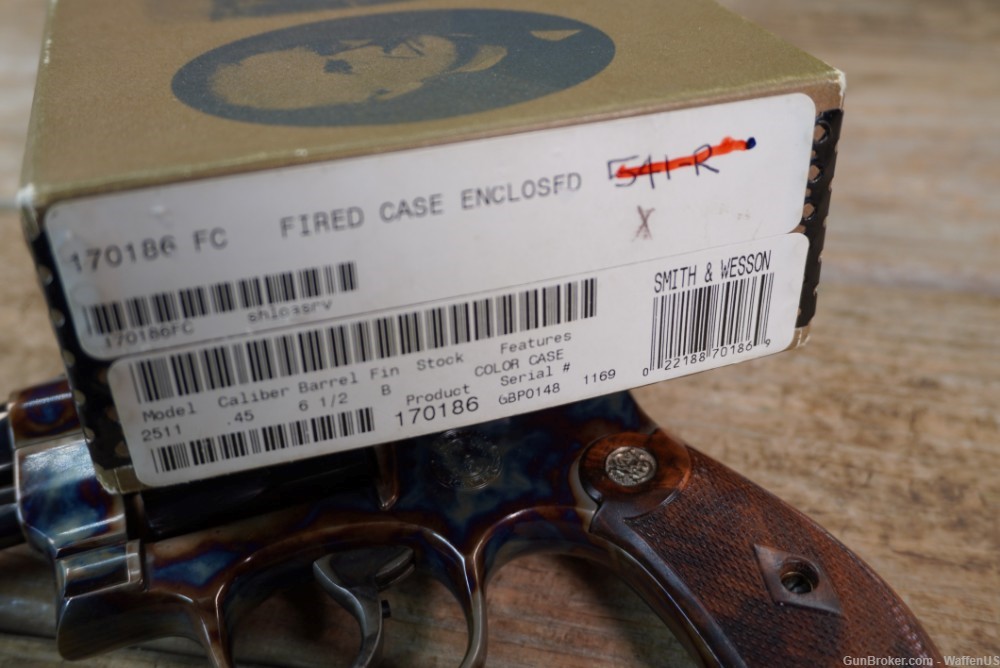 S&W Heritage 25-11 45LC TURNBULL CASE COLOR must see Performance Center NIB-img-1