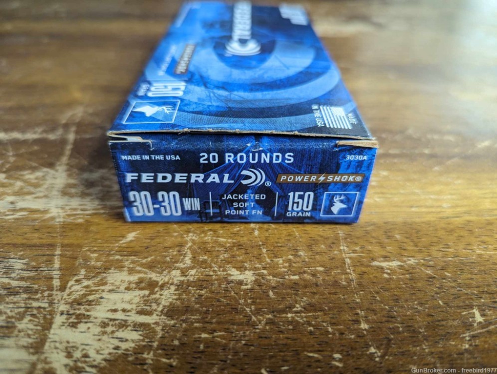 Federal & Winchester .30-30 Ammo, 150 gr. 30 rnds, No Reserve! Penny Start!-img-12