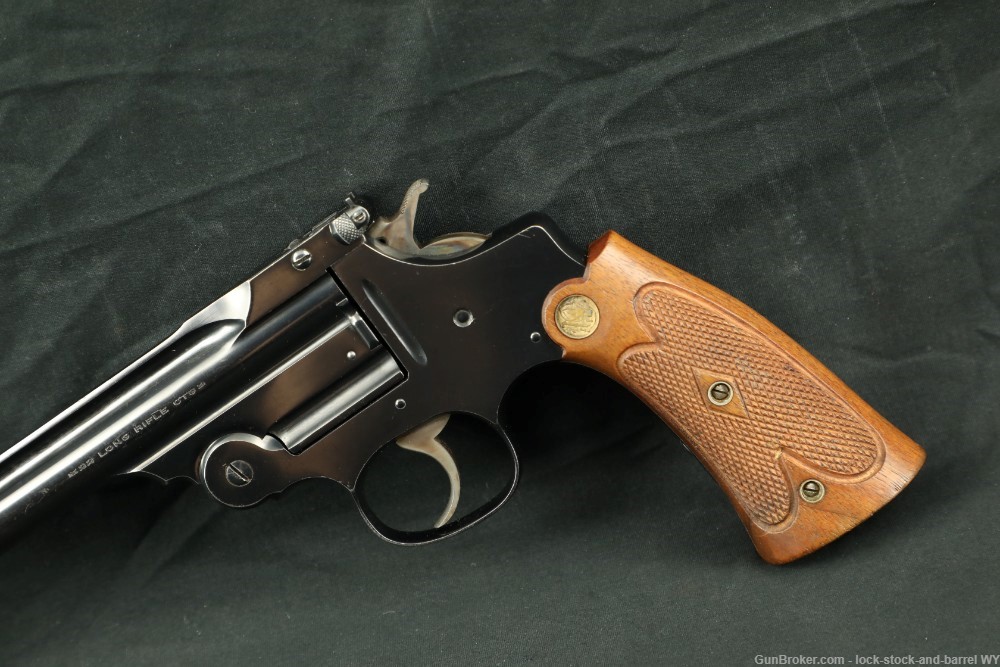 Smith and Wesson Third Model Perfected Target with 10 inch barrel 22lr C&R -img-6