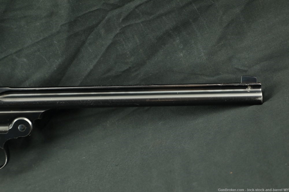 Smith and Wesson Third Model Perfected Target with 10 inch barrel 22lr C&R -img-3