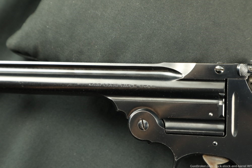 Smith and Wesson Third Model Perfected Target with 10 inch barrel 22lr C&R -img-23
