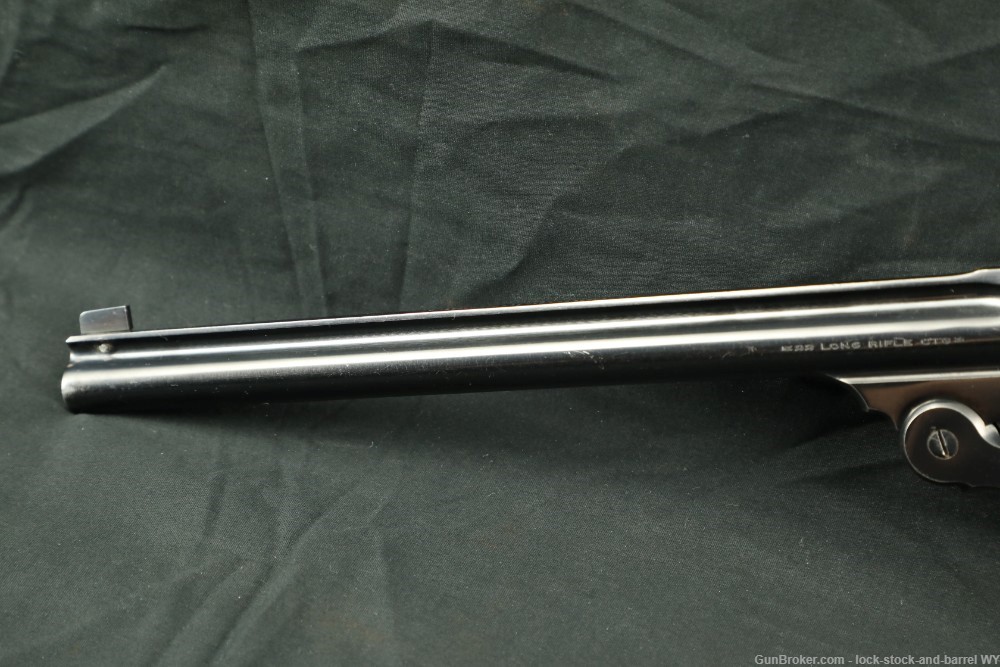 Smith and Wesson Third Model Perfected Target with 10 inch barrel 22lr C&R -img-5