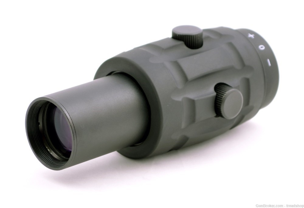 Hammers RM3 3x Magnifier Scope with 30mm Tube for Use with Red Dot Sight-img-0