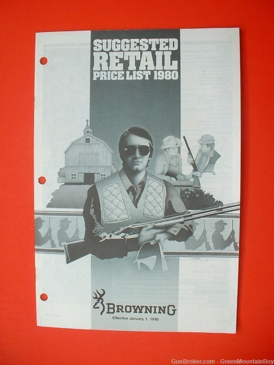 BROWNING OEM 1970s, 1980 & 1990s Retail Catalog Price Lists-img-6