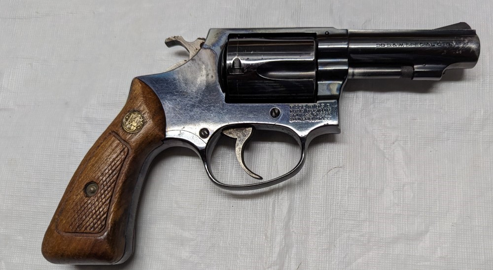 1973 Smith Wesson 36-1 NYPD Police Service Weapon with original box-img-4