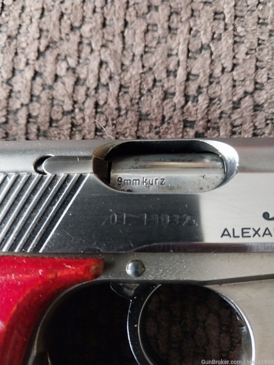 Mauser HSc Interarms .380 acp Stainless Steel-img-7
