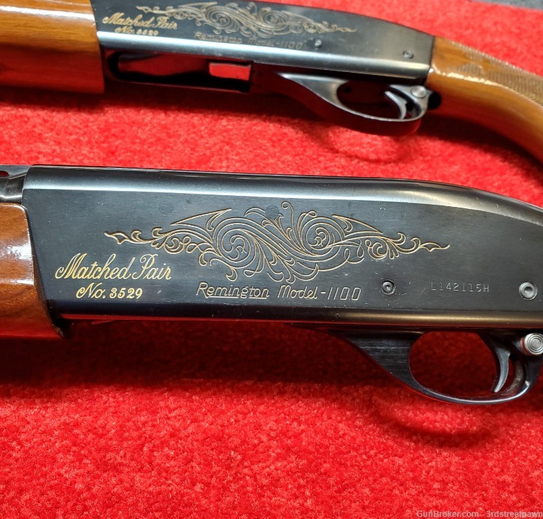Extremely Rare Remington 1100 Matched Pair Skeet .410 and 28 ga #3529  NR-img-2