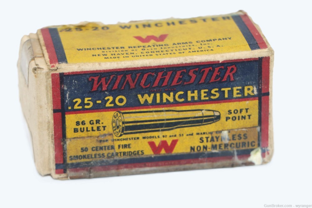 Winchester 25-20 Winchester 86 Gr. SP - 50 Rounds-img-0