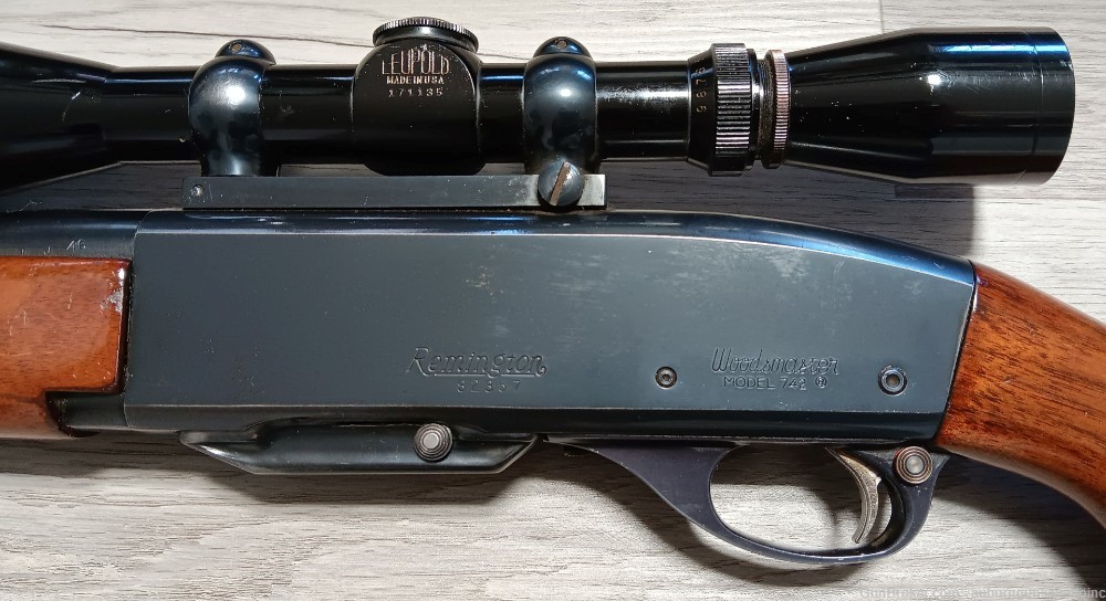 Remington Model 742 WoodsMaster 30-06 Springfield 22" w/ Leupold 3-9X Scope-img-8
