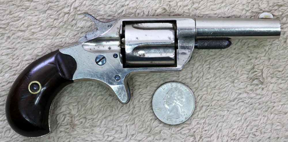 Beautiful Antique Colt New Line 30 RF cal pocket pistol 1875-img-24