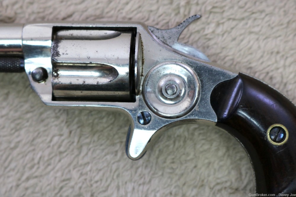 Beautiful Antique Colt New Line 30 RF cal pocket pistol 1875-img-13