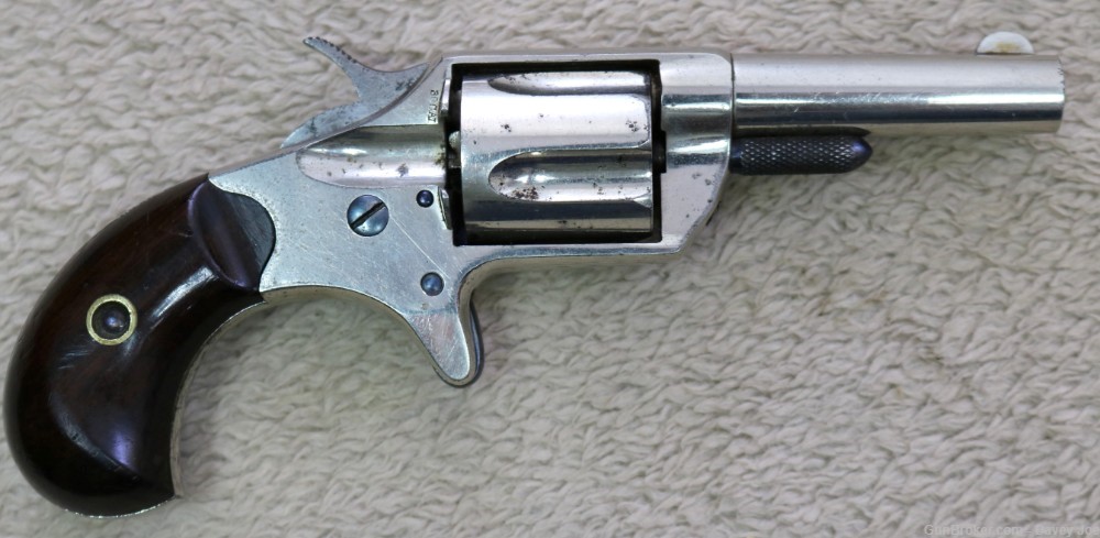 Beautiful Antique Colt New Line 30 RF cal pocket pistol 1875-img-0
