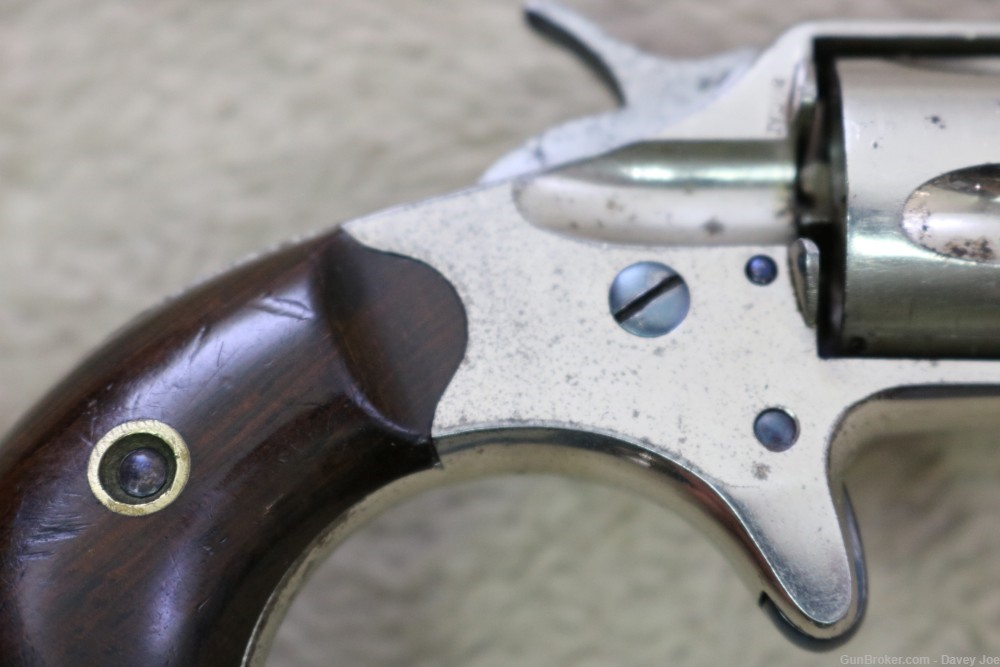 Beautiful Antique Colt New Line 30 RF cal pocket pistol 1875-img-22