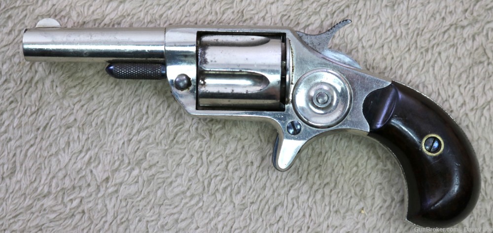 Beautiful Antique Colt New Line 30 RF cal pocket pistol 1875-img-1