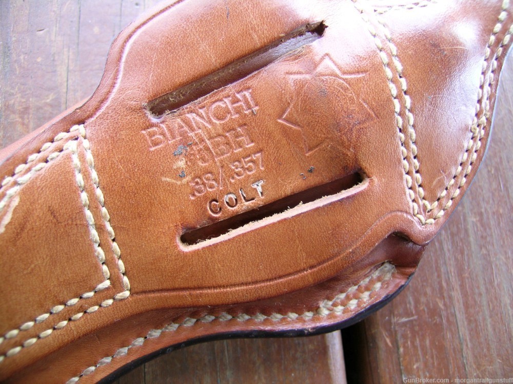 Bianchi #5BH Leather Holster For Colt Python 6"-img-6