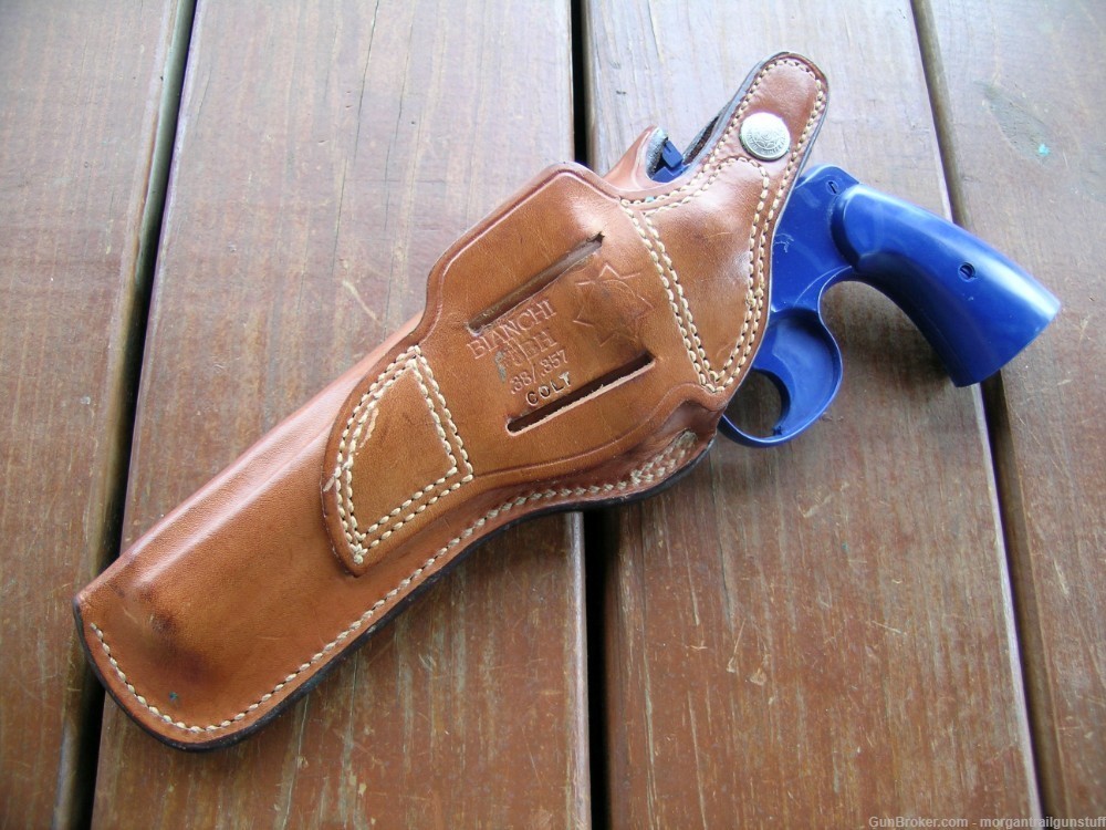 Bianchi #5BH Leather Holster For Colt Python 6"-img-4