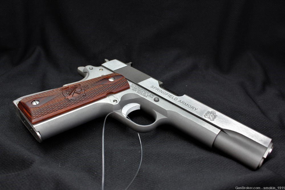 Springfield Armory MIL-SPEC 1911-A1 CA Compliant Stainless .45ACP; NEW-img-9