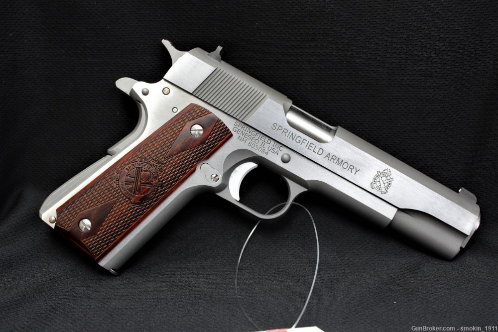 Springfield Armory MIL-SPEC 1911-A1 CA Compliant Stainless .45ACP; NEW-img-4
