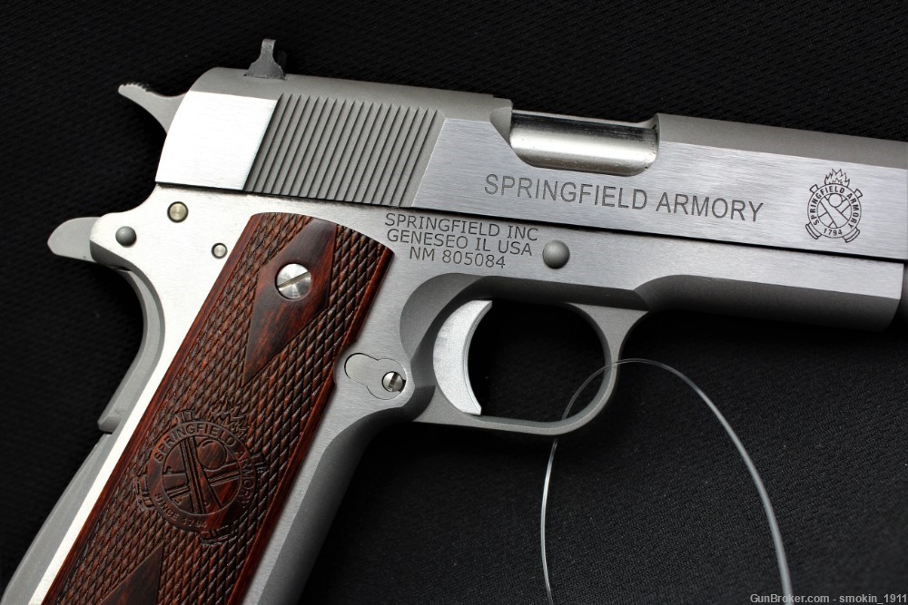 Springfield Armory MIL-SPEC 1911-A1 CA Compliant Stainless .45ACP; NEW-img-6